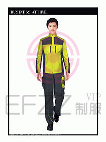 春秋款工程服服裝效果圖817