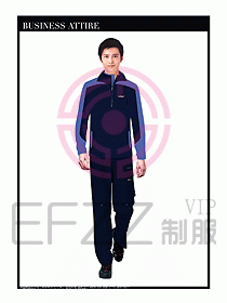 春秋款工程服服裝效果圖815