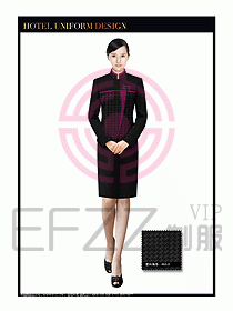 酒店服裝中餐服務員制服1350