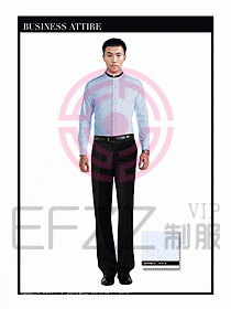 酒店服裝中餐服務(wù)員制服1349