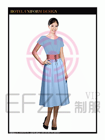 桑拿SPA咨客迎賓制服311