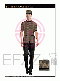 酒店門童行李生制服設(shè)計(jì)圖872