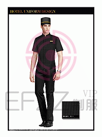 酒店門童行李生制服設計圖879
