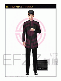 酒店門童行李生制服設計圖880
