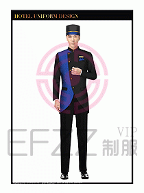 酒店門童行李生制服設(shè)計(jì)圖886