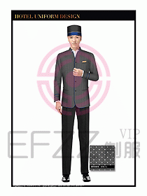 酒店門童行李生制服設(shè)計(jì)圖911