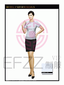 SPA休閑會所服務員制服設計333