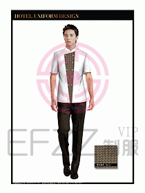 SPA休閑會所服務員制服設計339
