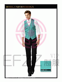 SPA休閑會所服務員制服設計337