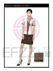 SPA休閑會(huì)所服務(wù)員制服設(shè)計(jì)338