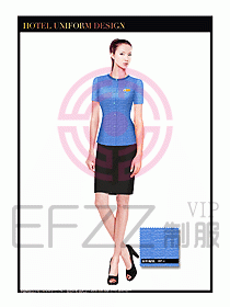 SPA休閑會(huì)所服務(wù)員制服設(shè)計(jì)348