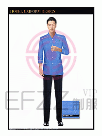 SPA休閑會所服務員制服設計352