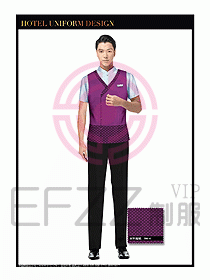 SPA休閑會所服務員制服設計353