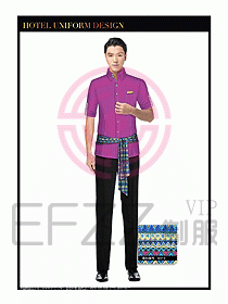 SPA休閑會(huì)所服務(wù)員制服設(shè)計(jì)361