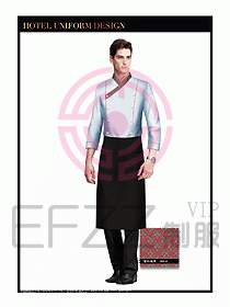 酒店廚師服裝設計圖268