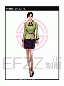 專賣店?duì)I業(yè)員服裝設(shè)計(jì)圖1015