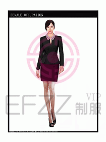 專賣店?duì)I業(yè)員服裝設(shè)計(jì)圖1033