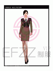 專賣店?duì)I業(yè)員服裝設(shè)計(jì)圖1051