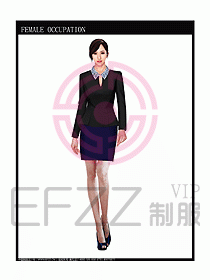 專賣店?duì)I業(yè)員服裝設(shè)計(jì)圖1074