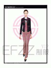 專賣店?duì)I業(yè)員服裝設(shè)計圖1096