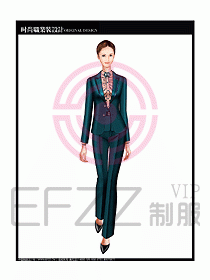 專賣店?duì)I業(yè)員服裝設(shè)計(jì)圖1126