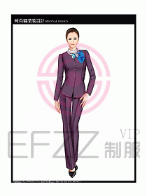 專賣店營業員服裝設計圖1174