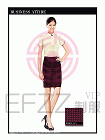 女職業(yè)裝短袖襯衫設(shè)計圖314