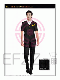 酒店大堂服務(wù)員制服設(shè)計(jì)圖664