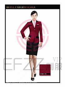 酒店大堂服務員制服設計圖680