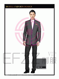 酒店大堂服務員制服設計圖686