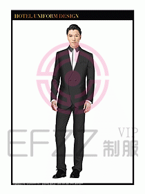 酒店大堂服務員制服設計圖729