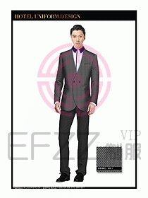 酒店大堂服務員制服設計圖730