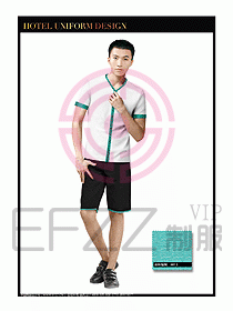 SPA按摩技師制服設計圖828