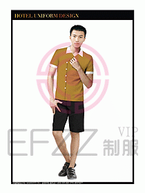 SPA按摩技師制服設計圖835