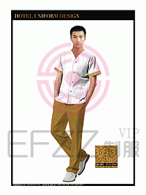 SPA按摩技師制服設計圖837