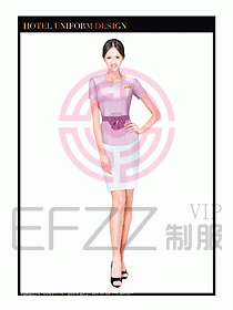 SPA按摩技師制服設(shè)計(jì)圖849