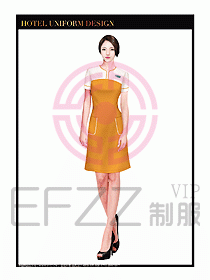 SPA按摩技師制服設計圖859