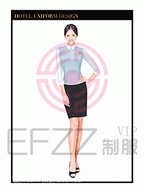 SPA按摩技師制服設(shè)計圖871