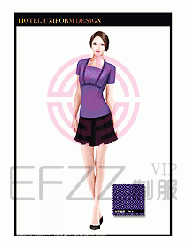 SPA按摩技師制服設計圖882