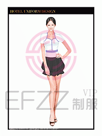 SPA按摩技師制服設計圖891