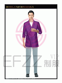 SPA按摩技師制服設計圖901