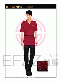 SPA按摩技師制服設計圖906
