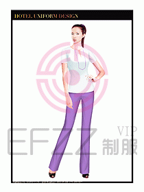 SPA按摩技師制服設計圖907