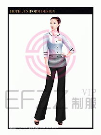 SPA按摩技師制服設計圖911