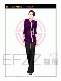 SPA按摩技師制服設計圖916