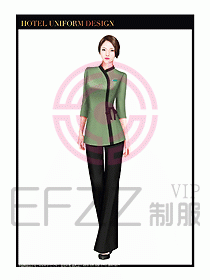 SPA按摩技師制服設計圖927