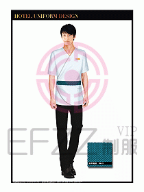 SPA按摩技師制服設計圖931