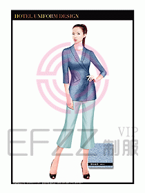 SPA按摩技師制服設計圖932