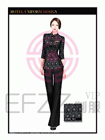 SPA按摩技師制服設計圖941