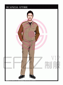 春秋款工程服服裝設(shè)計(jì)圖852